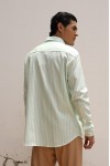 Camisa M/L Listrada Pistache