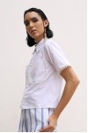 Camisa Cropped Amanda Branca