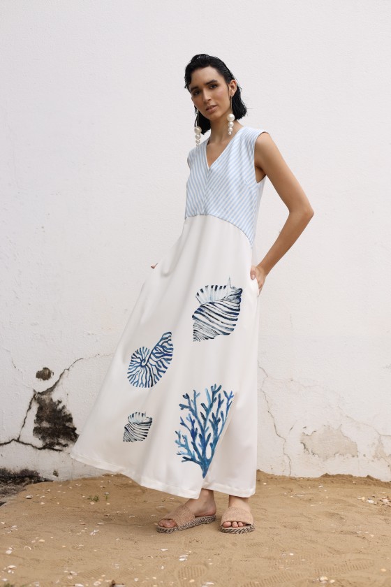 Vestido La Concha Estampado