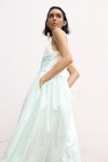 Vestido Regata Ondas Pistache